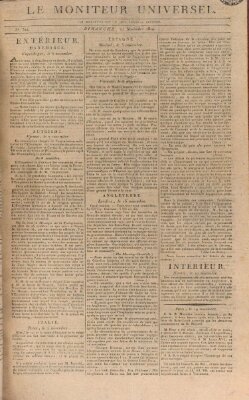 Le moniteur universel Sonntag 20. November 1814