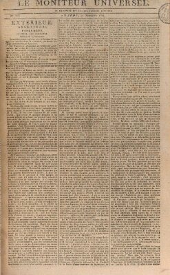 Le moniteur universel Dienstag 22. November 1814