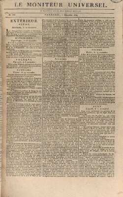 Le moniteur universel Freitag 2. Dezember 1814