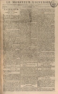 Le moniteur universel Montag 5. Dezember 1814