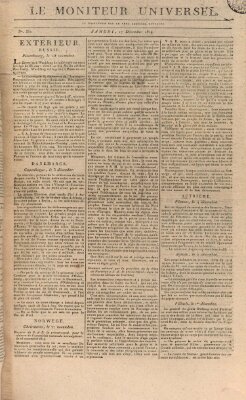 Le moniteur universel Samstag 17. Dezember 1814