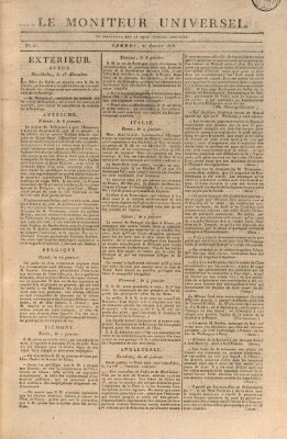 Le moniteur universel Samstag 21. Januar 1815