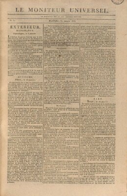 Le moniteur universel Dienstag 31. Januar 1815