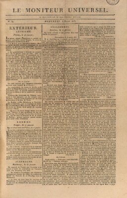 Le moniteur universel Mittwoch 8. Februar 1815