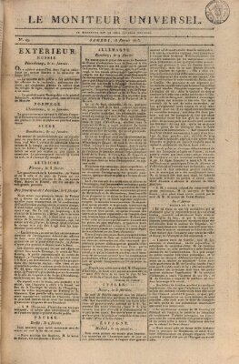 Le moniteur universel Samstag 18. Februar 1815