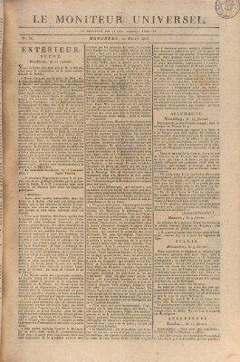 Le moniteur universel Mittwoch 22. Februar 1815