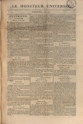 Le moniteur universel Sonntag 7. Mai 1815