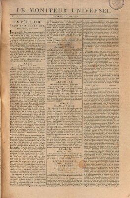 Le moniteur universel Samstag 3. Juni 1815