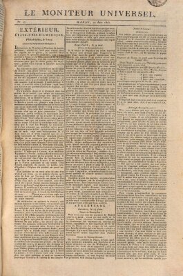 Le moniteur universel Dienstag 20. Juni 1815