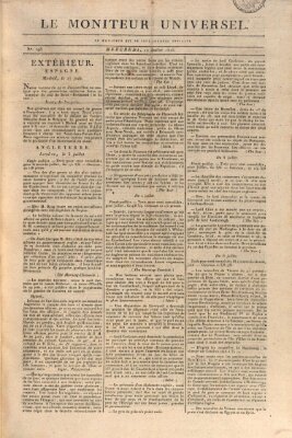 Le moniteur universel Mittwoch 12. Juli 1815