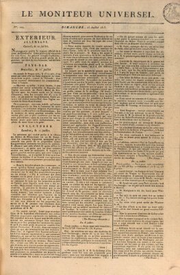 Le moniteur universel Sonntag 23. Juli 1815