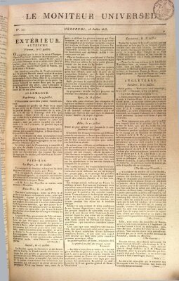 Le moniteur universel Mittwoch 26. Juli 1815