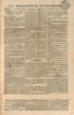 Le moniteur universel Samstag 29. Juli 1815