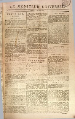 Le moniteur universel Samstag 12. August 1815