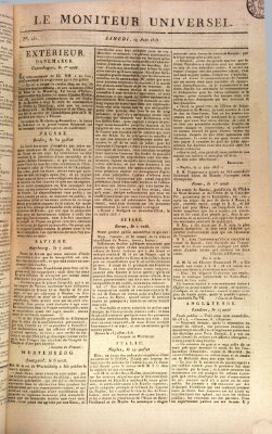 Le moniteur universel Samstag 19. August 1815