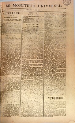 Le moniteur universel Montag 21. August 1815