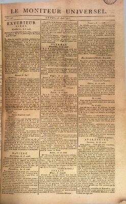 Le moniteur universel Montag 28. August 1815