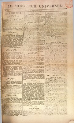 Le moniteur universel Dienstag 12. September 1815