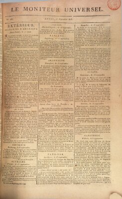 Le moniteur universel Montag 25. September 1815