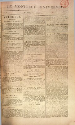 Le moniteur universel Mittwoch 11. Oktober 1815