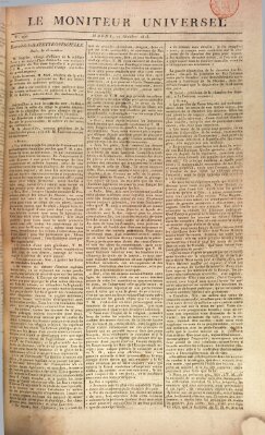 Le moniteur universel Dienstag 17. Oktober 1815