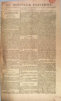 Le moniteur universel Freitag 20. Oktober 1815