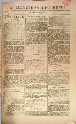 Le moniteur universel Montag 23. Oktober 1815