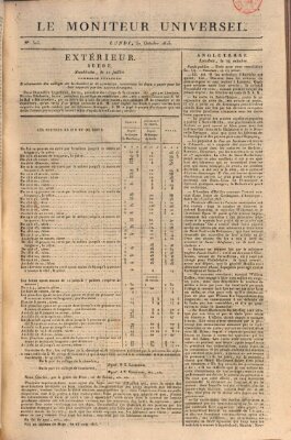 Le moniteur universel Montag 30. Oktober 1815