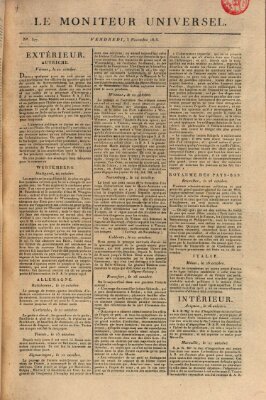 Le moniteur universel Freitag 3. November 1815