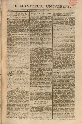 Le moniteur universel Sonntag 5. November 1815