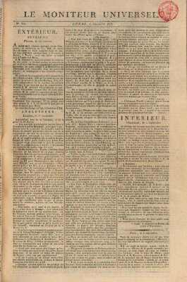 Le moniteur universel Montag 6. November 1815