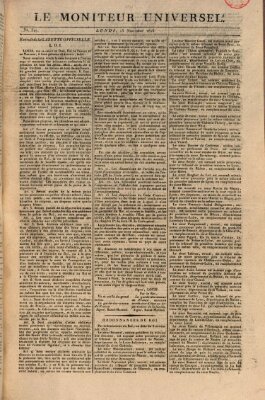 Le moniteur universel Montag 13. November 1815