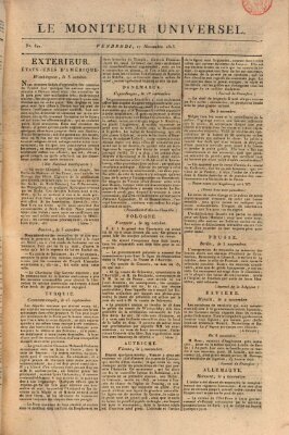 Le moniteur universel Freitag 17. November 1815