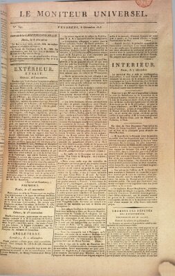 Le moniteur universel Freitag 8. Dezember 1815