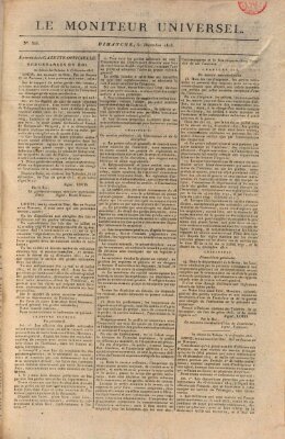 Le moniteur universel Sonntag 31. Dezember 1815