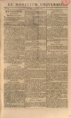 Le moniteur universel Dienstag 30. Januar 1816