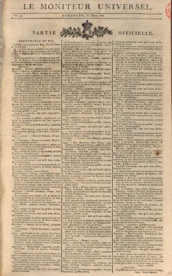 Le moniteur universel Sonntag 31. März 1816