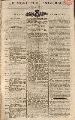 Le moniteur universel Dienstag 2. April 1816