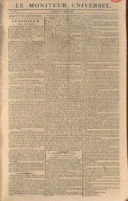 Le moniteur universel Donnerstag 4. April 1816