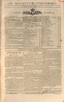 Le moniteur universel Mittwoch 10. April 1816