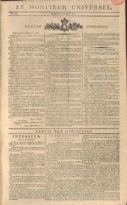 Le moniteur universel Dienstag 16. April 1816