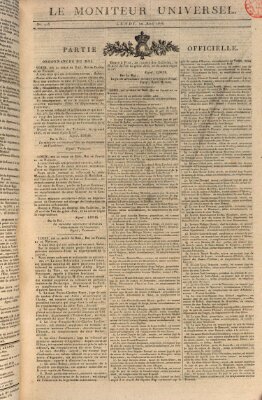 Le moniteur universel Montag 22. April 1816