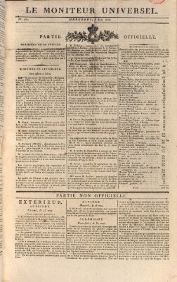 Le moniteur universel Mittwoch 5. Juni 1816