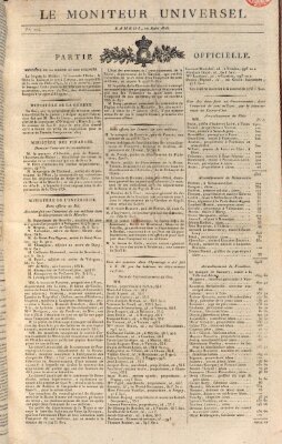 Le moniteur universel Samstag 22. Juni 1816