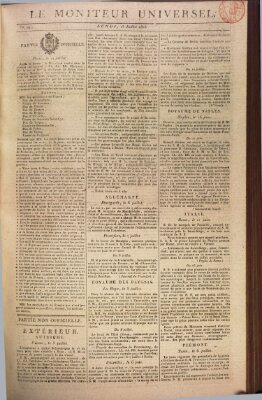 Le moniteur universel Montag 15. Juli 1816