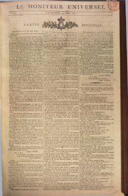 Le moniteur universel Freitag 19. Juli 1816