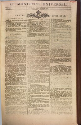 Le moniteur universel Sonntag 21. Juli 1816