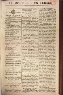 Le moniteur universel Dienstag 30. Juli 1816