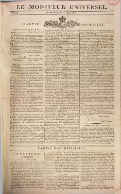 Le moniteur universel Sonntag 11. August 1816