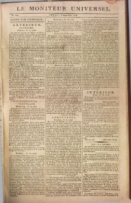 Le moniteur universel Donnerstag 5. September 1816